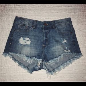 Blue Jean Shorts